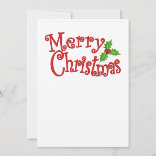 Wenskaart kerstmuis (Achterkant)