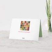 wenskaart kersttijd feestdagen kaart (Achterkant)