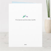 Wenskaart : Kikker voor kinderen Kaart (Achterkant)