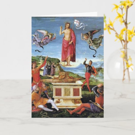 Wenskaart: Kinnaird Resurrection Kaart (Gele Bloem)