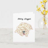 Wenskaart: Kom snel goed Kaart (Gele Bloem)