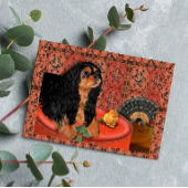 Wenskaart, koning Charles Cavalier Spaniel