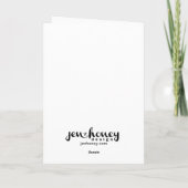 Wenskaart koningin Bee Kaart (Achterkant)