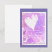 Wenskaart Le Petit Prince Bedankkaart (Voorkant / Achterkant)