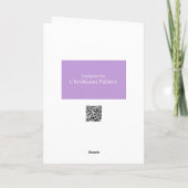 Wenskaart - leeftijd is maar een getal kaart (Achterkant)