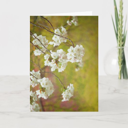 Wenskaart, lege binnenkant kaart (Voorkant)