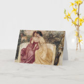 Wenskaart LGBT Sappho Kaart (Gele Bloem)