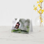 Wenskaart/liefde is patiënt, liefde is aardig kaart (Gele Bloem)