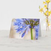 Wenskaart liefdesventilator kaart (Gele Bloem)