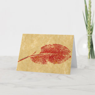 wenskaart "Little Leaf" Kaart