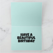 WENSKAART LOG CABIN BIRTHDAY KAART (Binnen)