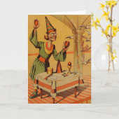 Wenskaart "Magicus" Kaart (Gele Bloem)