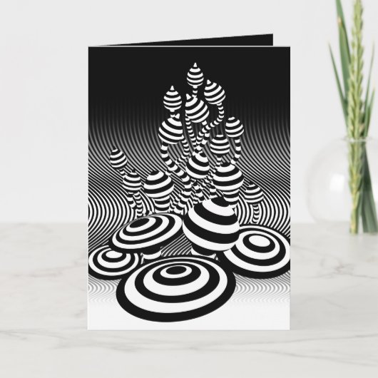 Wenskaart Magische Paddenstoelen Kaart (Voorkant)