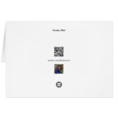 Wenskaart Magische tekensymbolen (Achterkant Horizontaal)