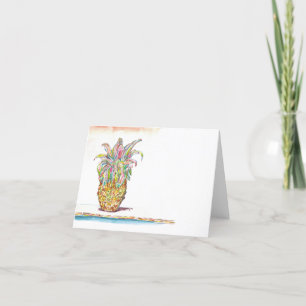 wenskaart "Maui Pineapple" Kaart