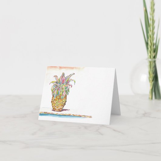 wenskaart "Maui Pineapple" Kaart (Voorkant)