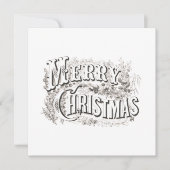  WENSKAART "MERRY CHRISTMAS" (Voorkant)