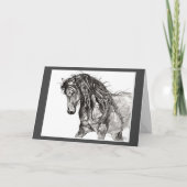 wenskaart "Mesteño" Kaart (Voorkant)