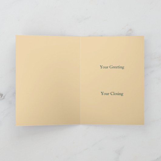 Wenskaart met Adobe kerstcactus-structuur Feestdagen Kaart (Binnen)