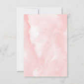 Wenskaart met Afro-Amerikaans Boho-meisje (Achterkant)