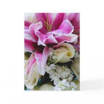 Wenskaart met bloemenomslag, liefdesgedicht binnen