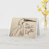 Wenskaart met eenden en grap over spijt kaart (Gele Bloem)