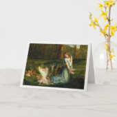 Wenskaart met fijngemaakte zuivelfabrieken in de B Kaart (Gele Bloem)