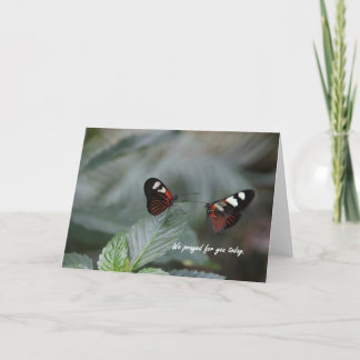 Wenskaart met gebed. kaart