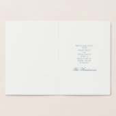 Wenskaart met goudkoortsfeestdag folie kaarten (Binnen)