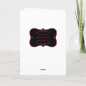 Wenskaart met grappige tekst kaart (Achterkant)