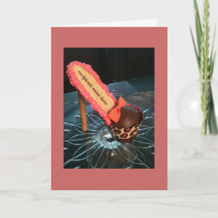 Wenskaart met hak kaart