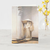 Wenskaart met het Schilderen van John Singer Kaart (Gele Bloem)