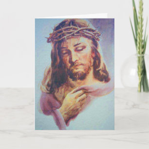 Wenskaart met Jezus doorn Kaart