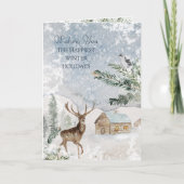 Wenskaart met kerst met maxie kaart (Voorkant)