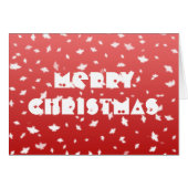 Wenskaart met kerstangels (Voorkant Horizontaal)