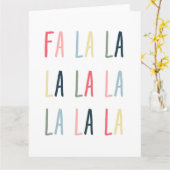 Wenskaart met kerstbeklimming kaart (Gele Bloem)