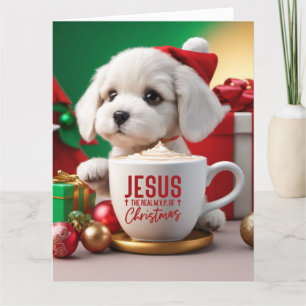 Wenskaart met kerstbeklimming kaart