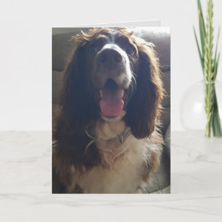 Wenskaart met liefde kaart