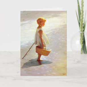 Wenskaart met mij. Davidi Painting Kaart