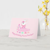 Wenskaart met Mouse Princess design Kaart (Gele Bloem)