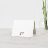 Wenskaart met Nowruz-thema Kaart (Achterkant)