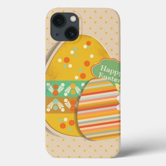 Wenskaart met paasei-symbool Case-Mate iPhone case (Achterkant)