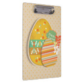 Wenskaart met paasei-symbool klembord (Rechts)