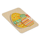 Wenskaart met paasei-symbool magneet (Rechterzijde)