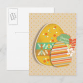 Wenskaart met Paaseisymbool Feestdagenkaart (Voorkant / Achterkant)