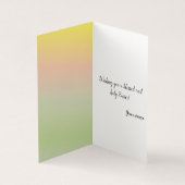 Wenskaart met paasthema kaart (Binnen)