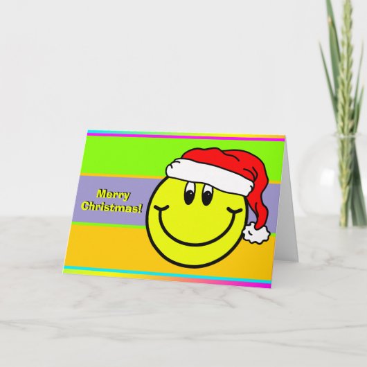 Wenskaart met prettige kerstkerstkerstkerstkerstke kaart (Voorkant)