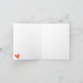 Wenskaart met puzzelstukjes kaart (Binnen)