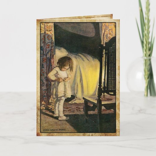  Wenskaart met Schattigee illustratie Kaart (Voorkant)