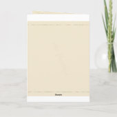  Wenskaart met Schattigee meisje illustratie Kaart (Achterkant)